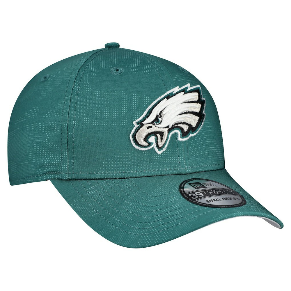 Philadelphia Eagles New Era Tonal Camo 39THIRTY Stretch Fit Hat - Midnight Green Hats