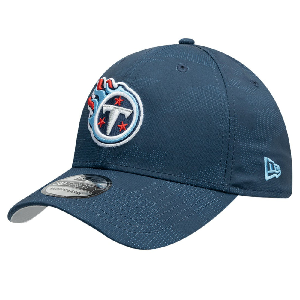 Tennessee Titans New Era Tonal Camo 39THIRTY Stretch Fit Hat - Navy Hats