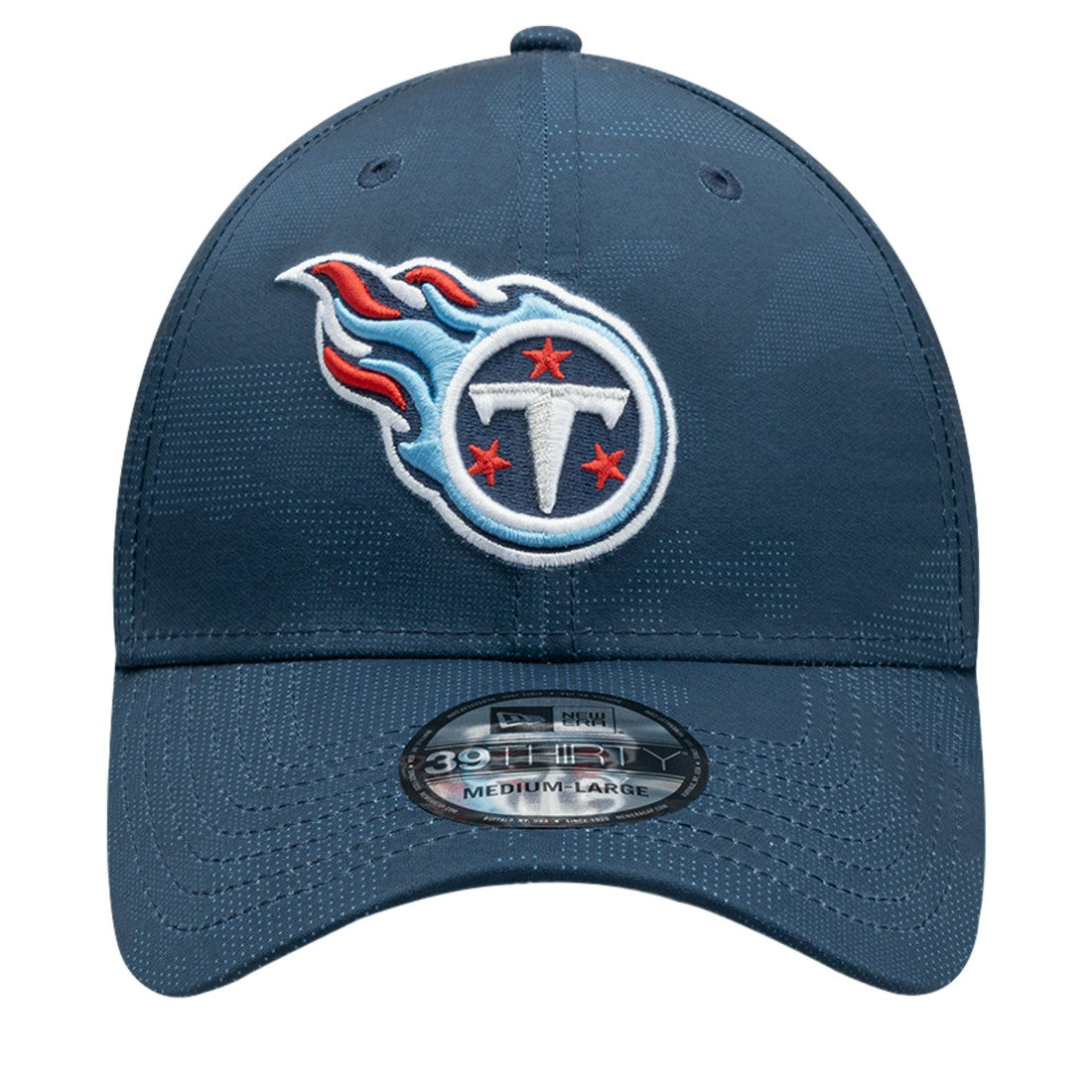 Tennessee Titans New Era Tonal Camo 39THIRTY Stretch Fit Hat - Navy Hats