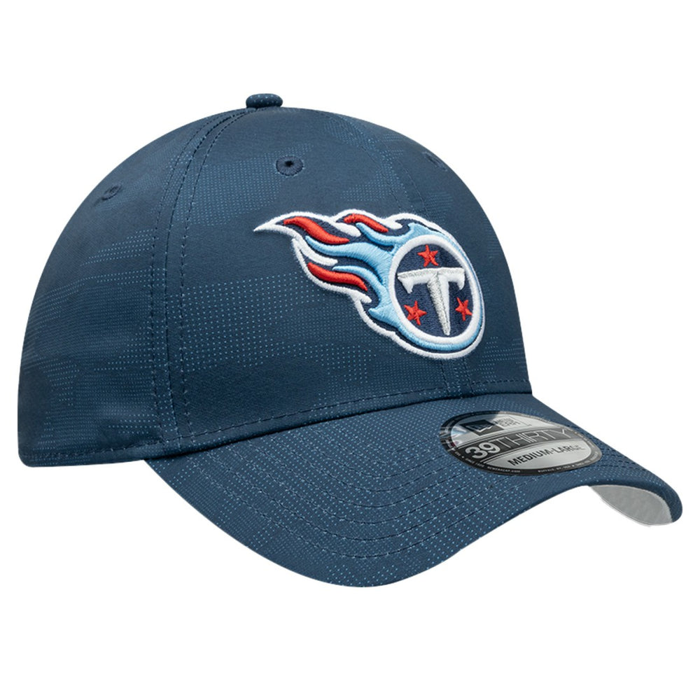 Tennessee Titans New Era Tonal Camo 39THIRTY Stretch Fit Hat - Navy Hats
