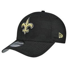 New Orleans Saints New Era Tonal Camo 39THIRTY Stretch Fit Hat - Black Hats