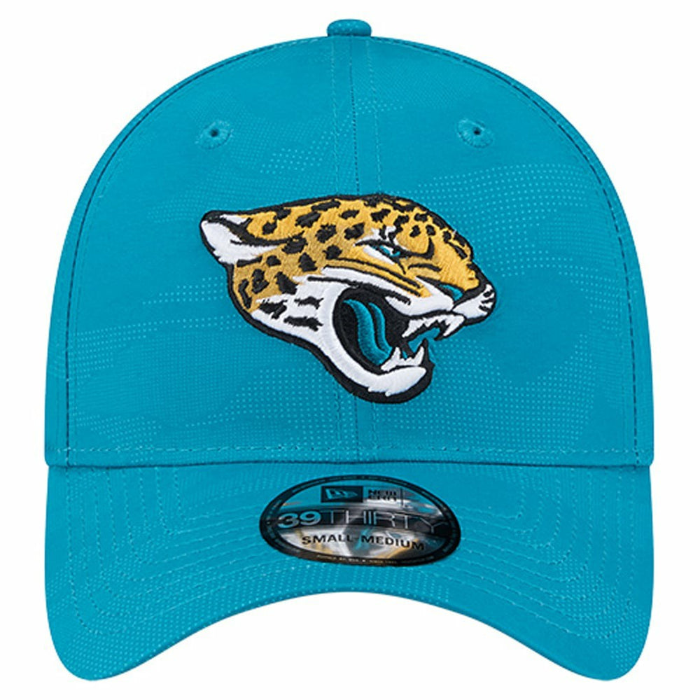Jacksonville Jaguars New Era Tonal Camo 39THIRTY Stretch Fit Hat - Teal Hats