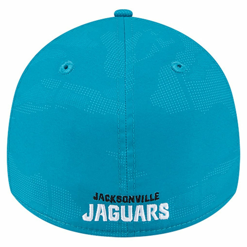 Jacksonville Jaguars New Era Tonal Camo 39THIRTY Stretch Fit Hat - Teal Hats