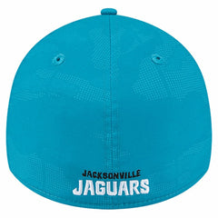 Jacksonville Jaguars New Era Tonal Camo 39THIRTY Stretch Fit Hat - Teal Hats