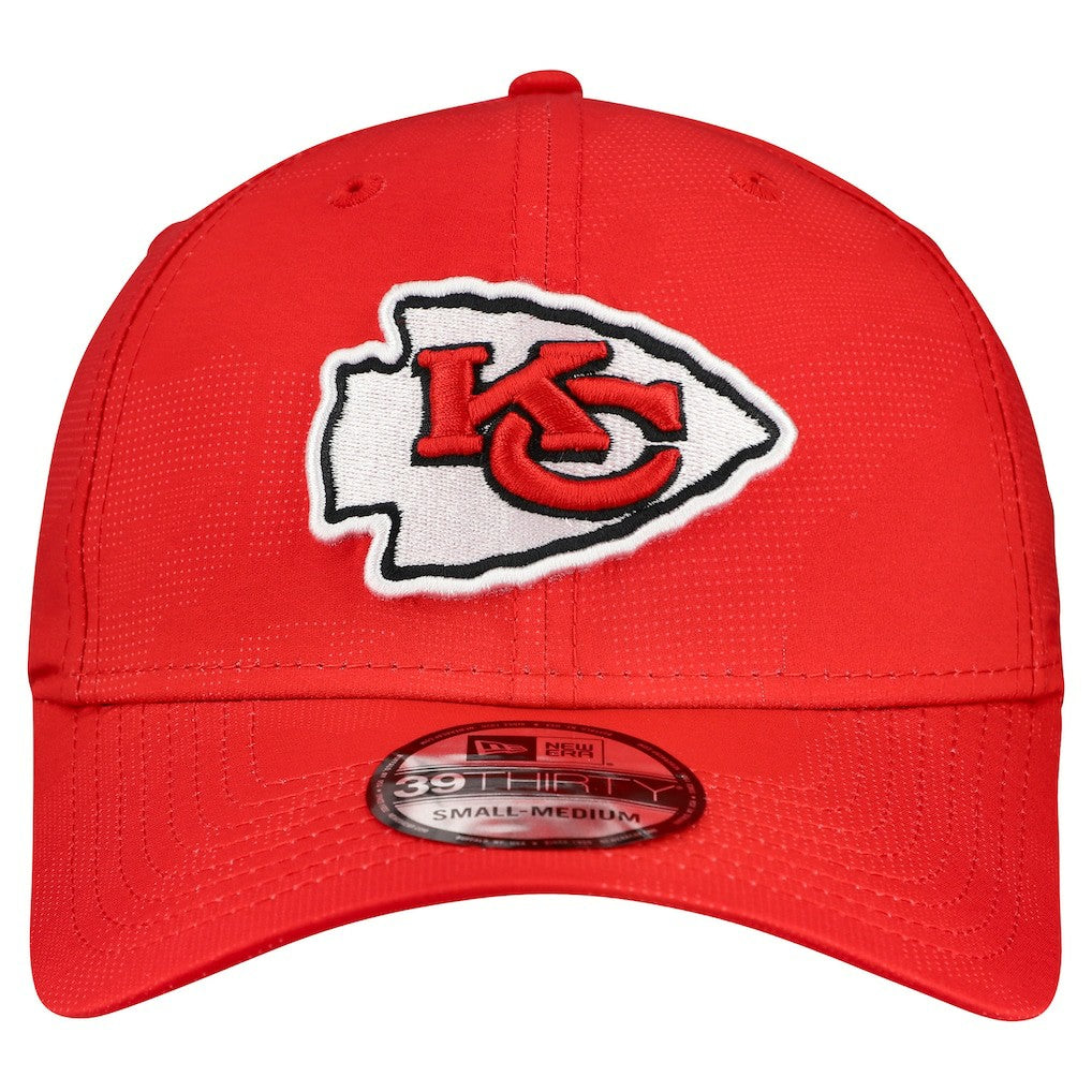 Kansas City Chiefs New Era Tonal Camo 39THIRTY Stretch Fit Hat - Red Hats