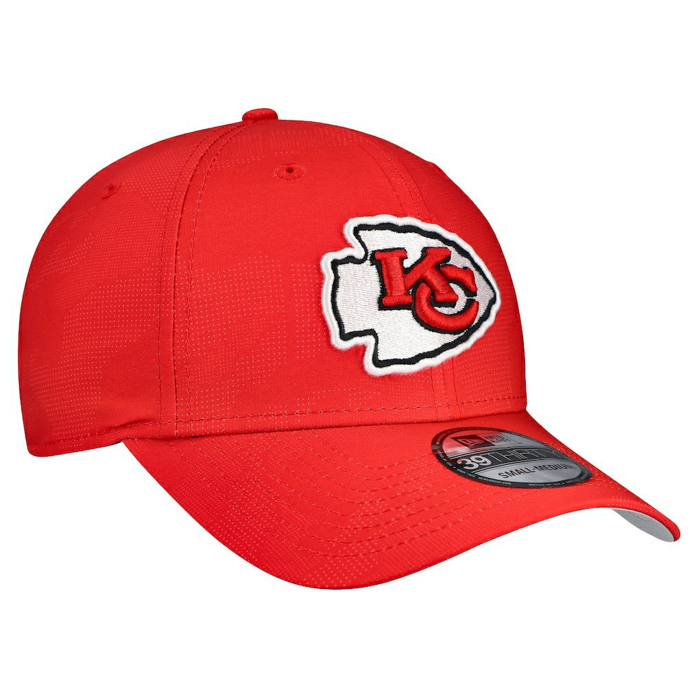 Kansas City Chiefs New Era Tonal Camo 39THIRTY Stretch Fit Hat - Red Hats