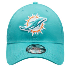 Miami Dolphins New Era Tonal Camo 39THIRTY Stretch Fit Hat - Aqua Hats