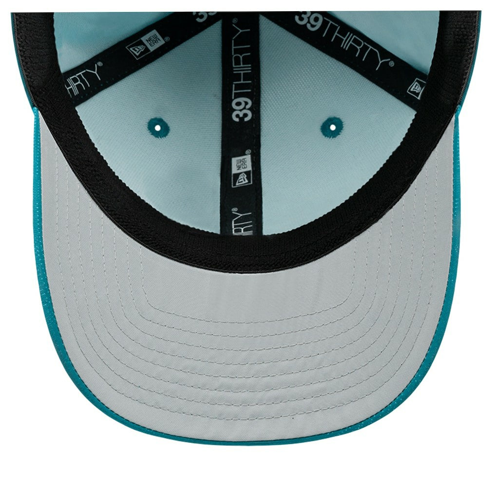 Miami Dolphins New Era Tonal Camo 39THIRTY Stretch Fit Hat - Aqua Hats
