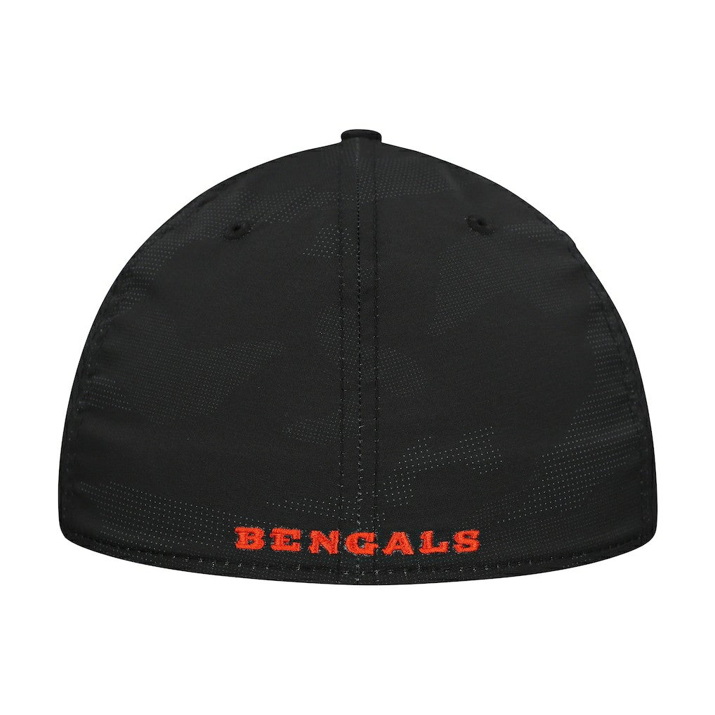 Cincinnati Bengals New Era Tonal Camo 39THIRTY Stretch Fit Hat - Black Hats