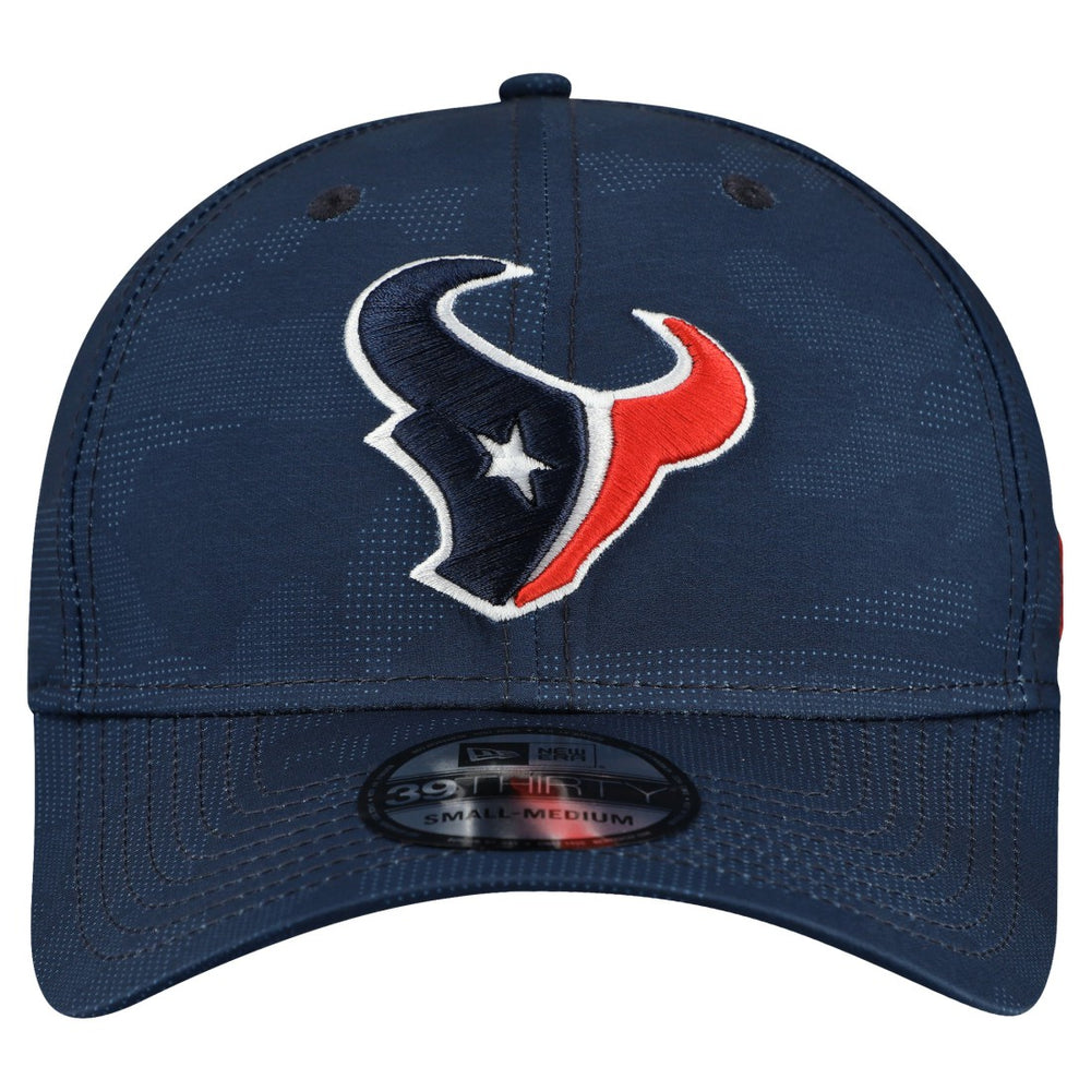 Houston Texans New Era Tonal Camo 39THIRTY Stretch Fit Hat - Navy Hats