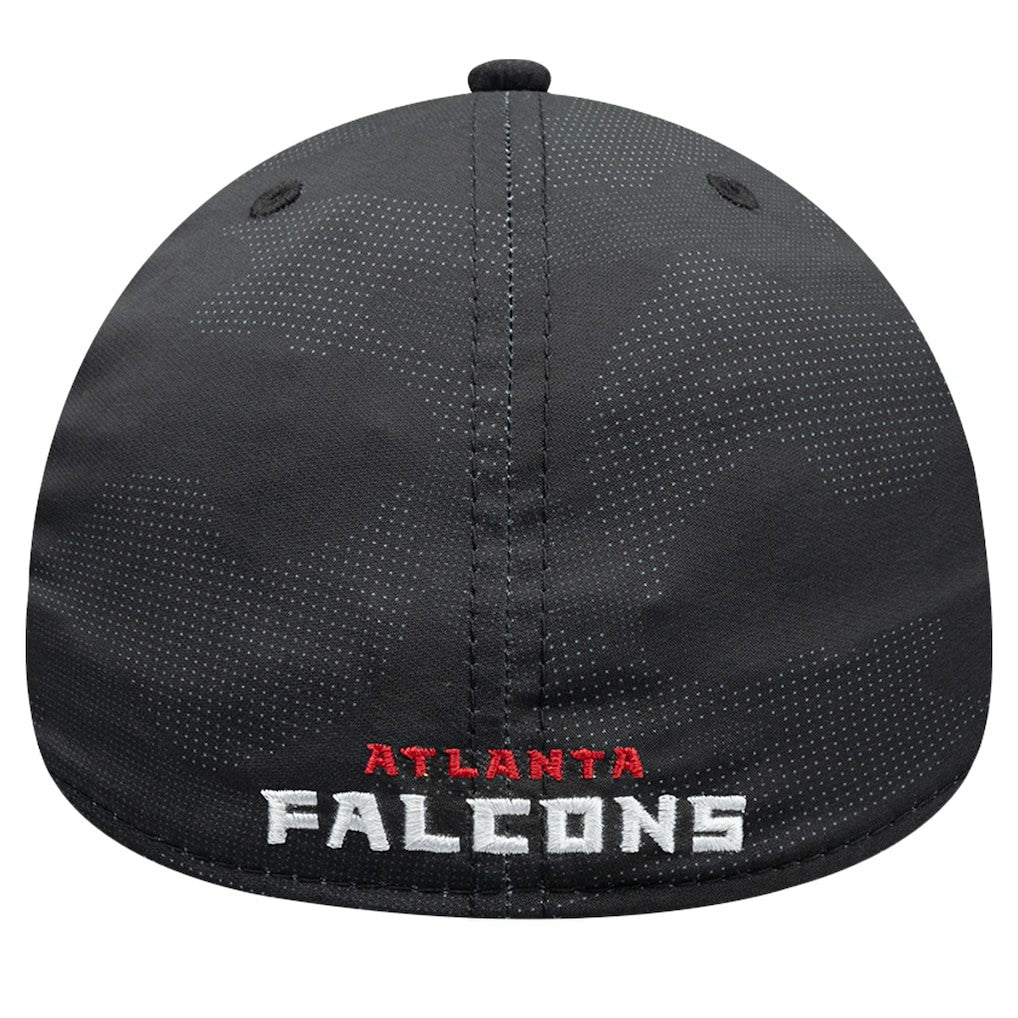 Atlanta Falcons New Era Tonal Camo 39THIRTY Stretch Fit Hat - Black Hats
