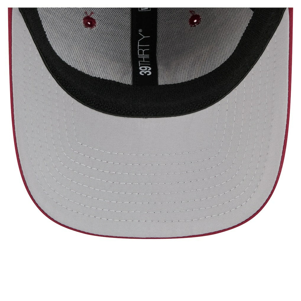 Washington Commanders New Era Perforated 39THIRTY Flex Hat - Burgundy Hats