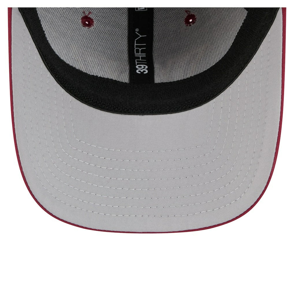 Washington Commanders New Era Perforated 39THIRTY Flex Hat - Burgundy Hats