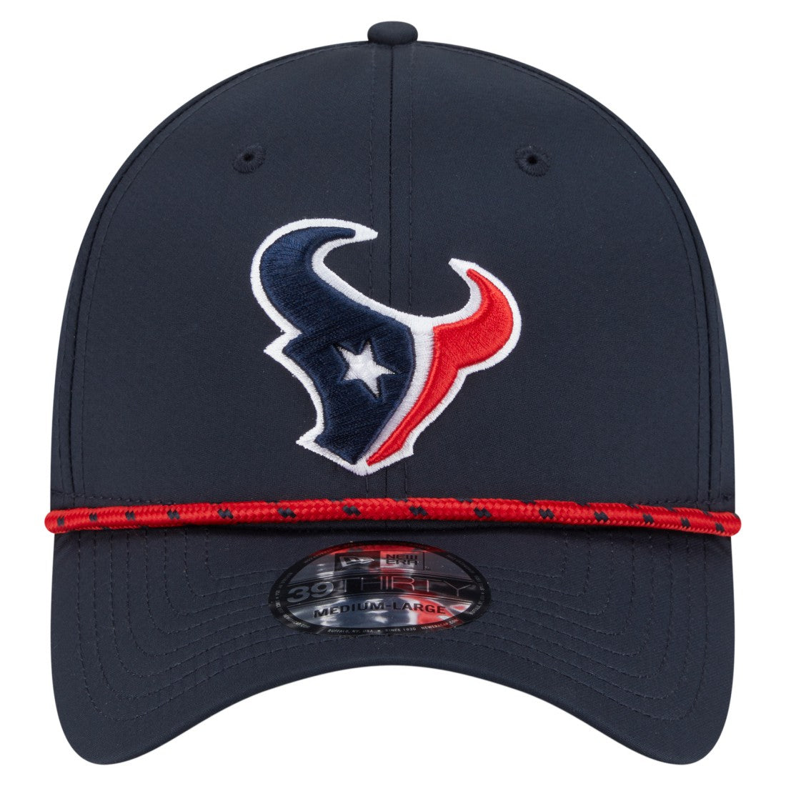 Houston Texans New Era Perforated 39THIRTY Flex Hat - Navy Hats