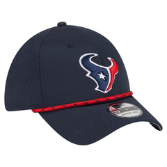 Houston Texans New Era Perforated 39THIRTY Flex Hat - Navy Hats