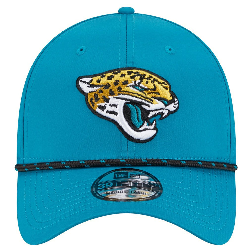 Jacksonville Jaguars New Era Perforated 39THIRTY Flex Hat - Teal Hats