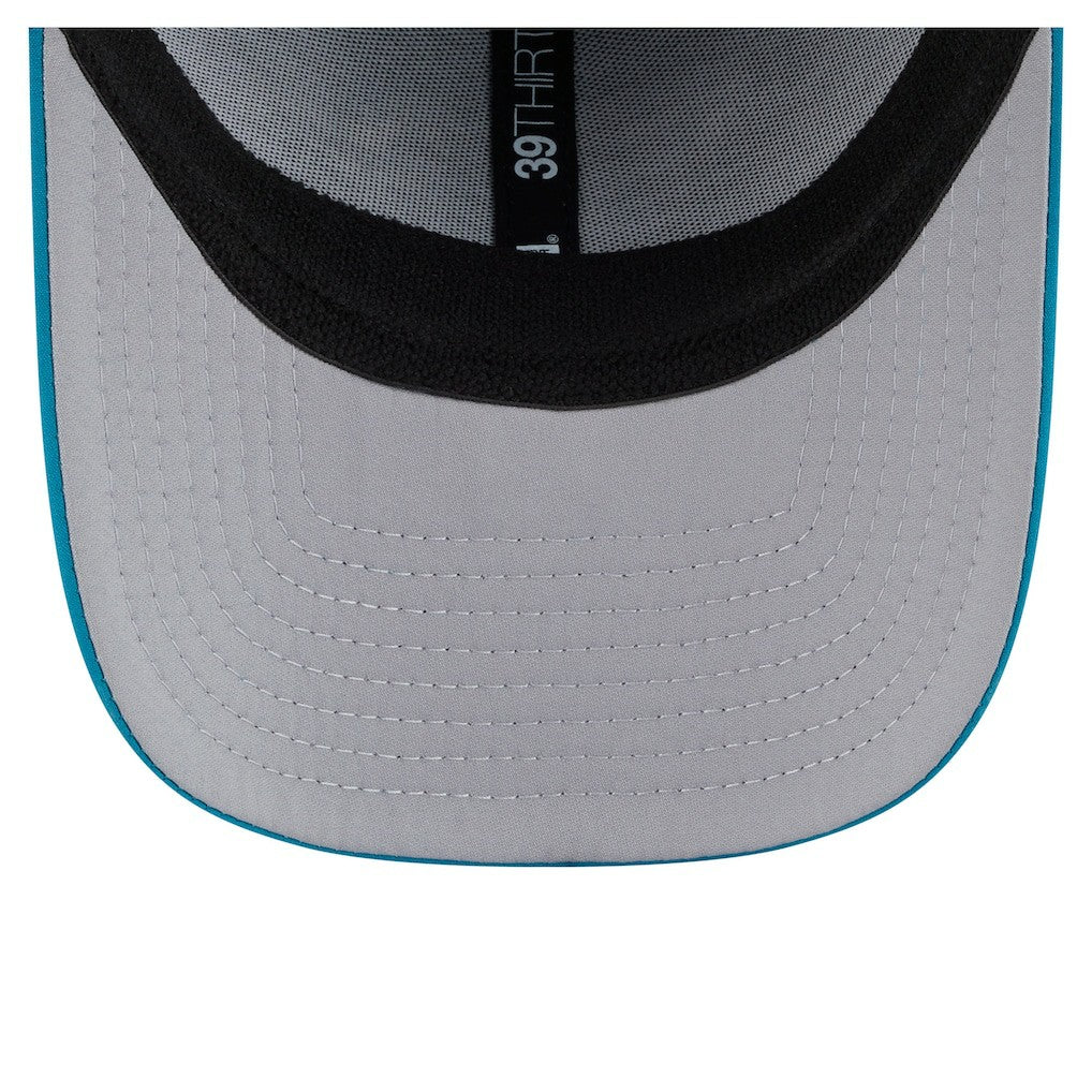 Jacksonville Jaguars New Era Perforated 39THIRTY Flex Hat - Teal Hats