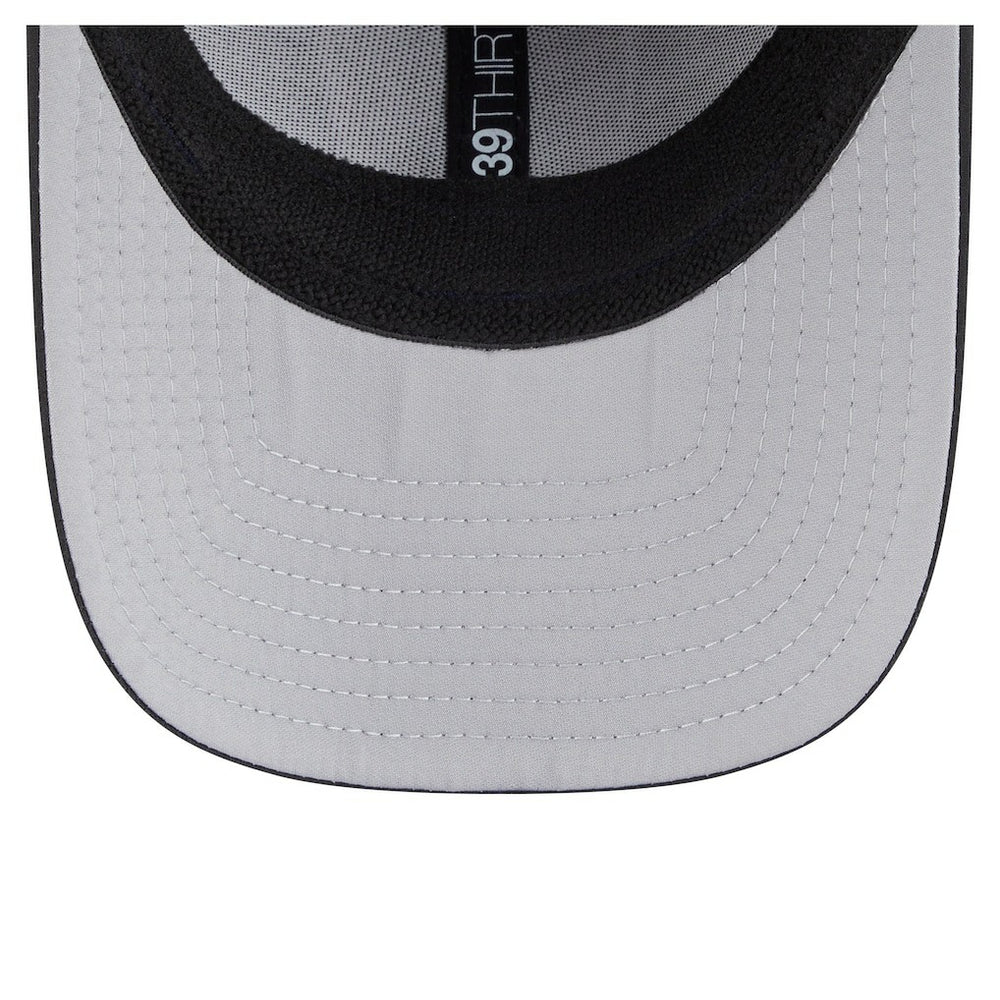 Las Vegas Raiders New Era Perforated 39THIRTY Flex Hat - Black Hats