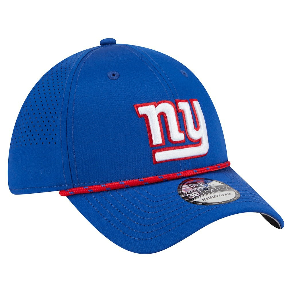 New York Giants New Era Perforated 39THIRTY Flex Hat - Royal Hats