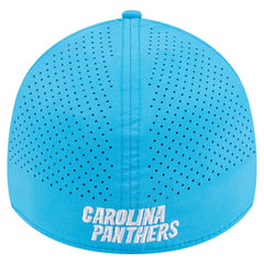 Carolina Panthers New Era Perforated 39THIRTY Flex Hat - Blue Hats