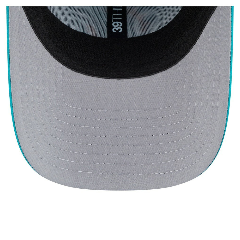 Miami Dolphins New Era Perforated 39THIRTY Flex Hat - Aqua Hats