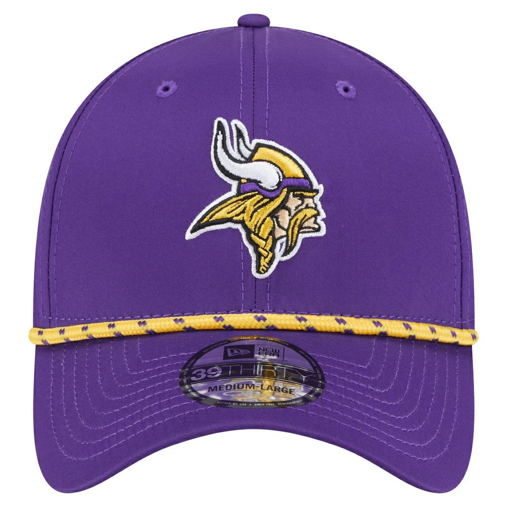 Minnesota Vikings New Era Perforated 39THIRTY Flex Hat - Purple Hats