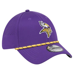 Minnesota Vikings New Era Perforated 39THIRTY Flex Hat - Purple Hats