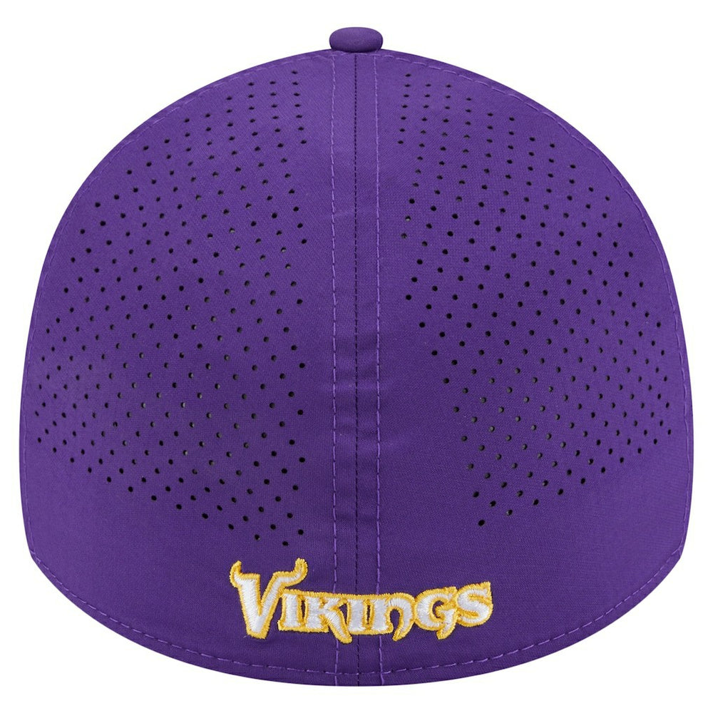 Minnesota Vikings New Era Perforated 39THIRTY Flex Hat - Purple Hats