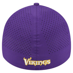 Minnesota Vikings New Era Perforated 39THIRTY Flex Hat - Purple Hats