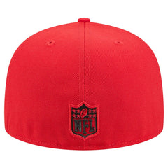 Kansas City Chiefs New Era Tri-Hit 59FIFTY Fitted Hat - Red Hats