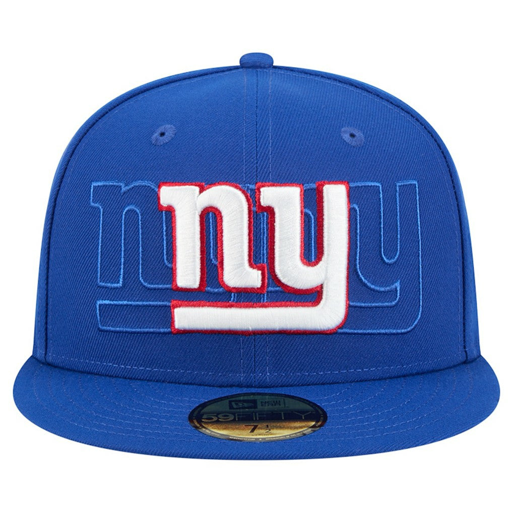 New York Giants New Era Tri-Hit 59FIFTY Fitted Hat - Royal Hats