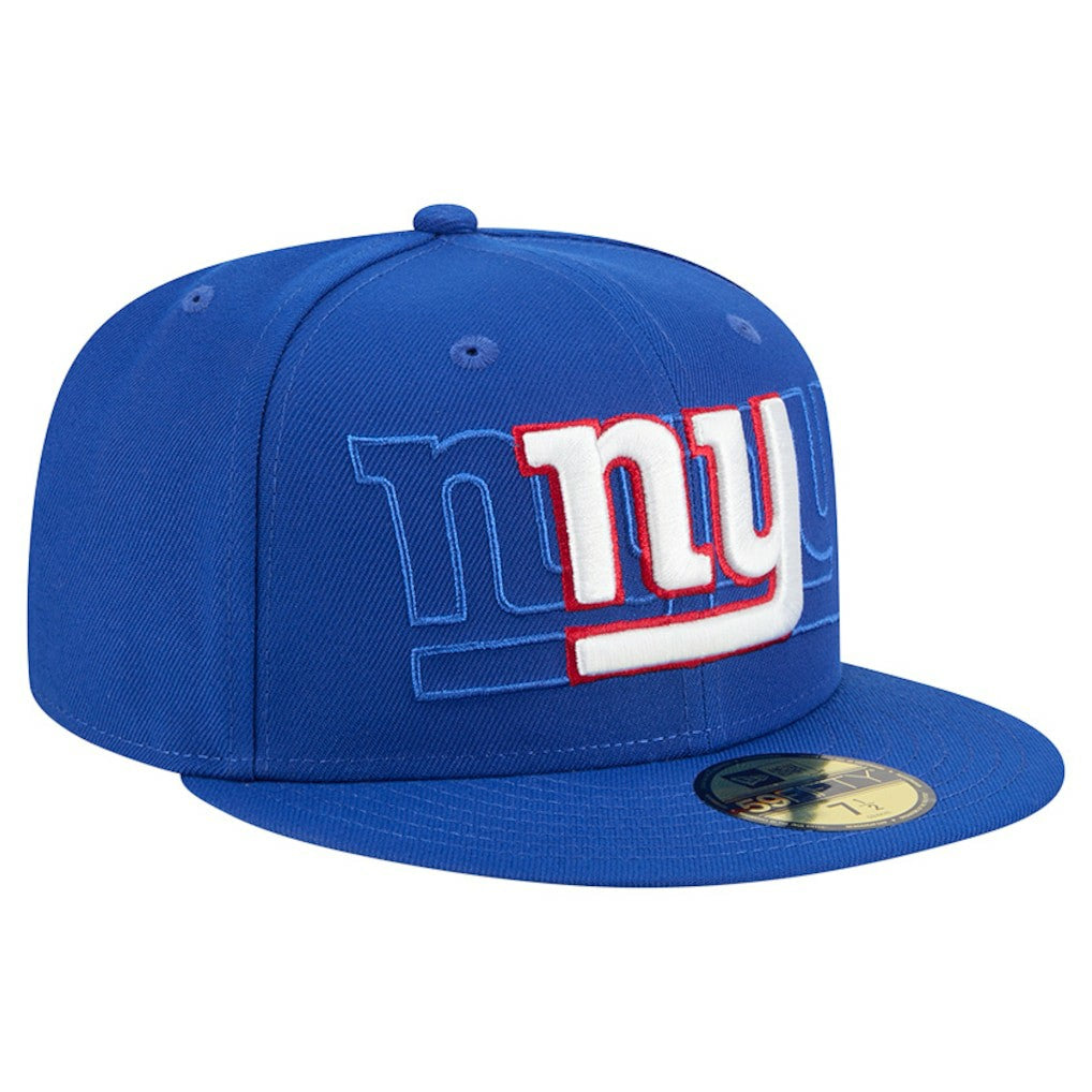 New York Giants New Era Tri-Hit 59FIFTY Fitted Hat - Royal Hats
