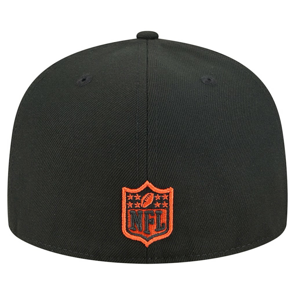 Cincinnati Bengals New Era Tri-Hit 59FIFTY Fitted Hat - Black Hats