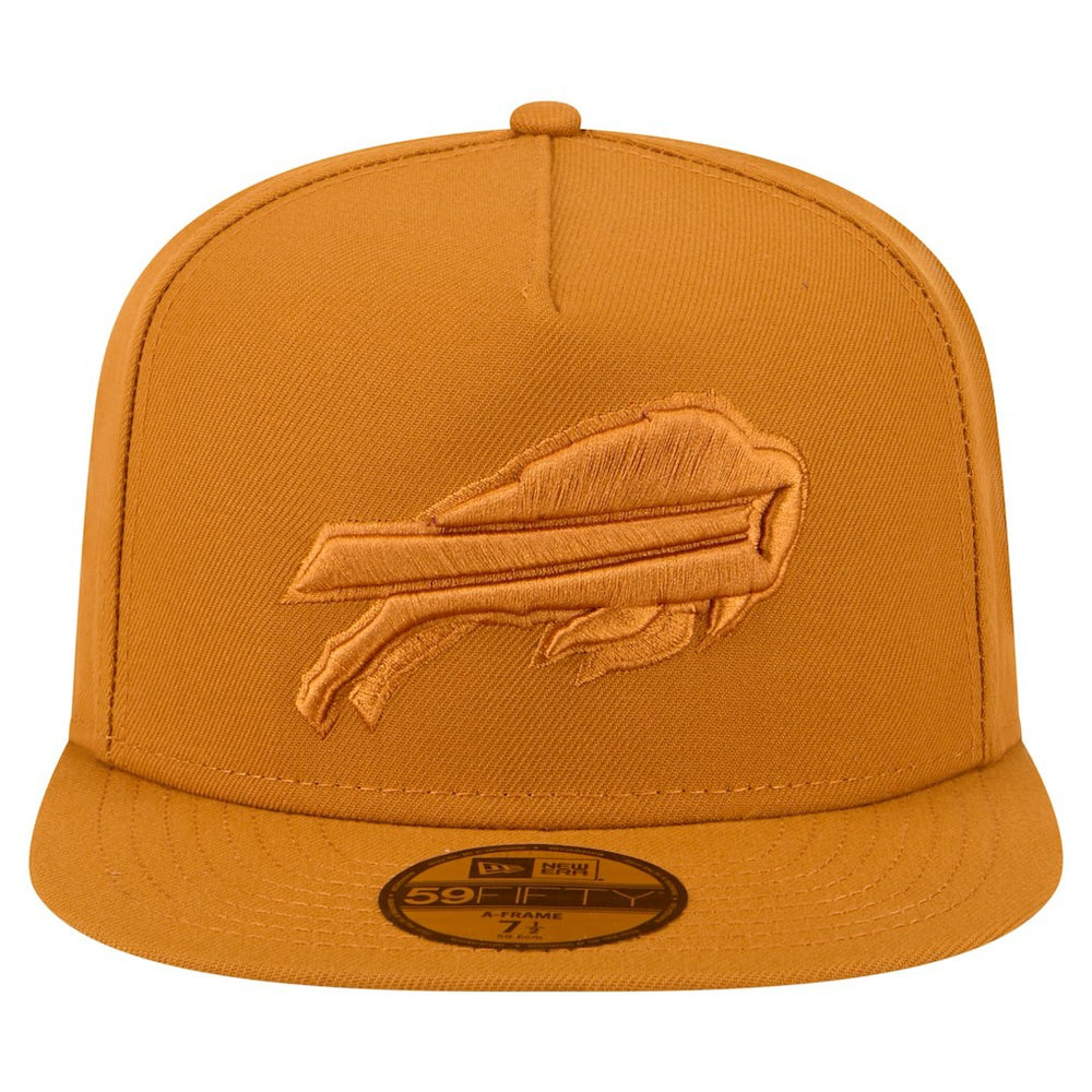 Buffalo Bills New Era Color Pack A-Frame 59FIFTY Fitted Hat - Brown Hats