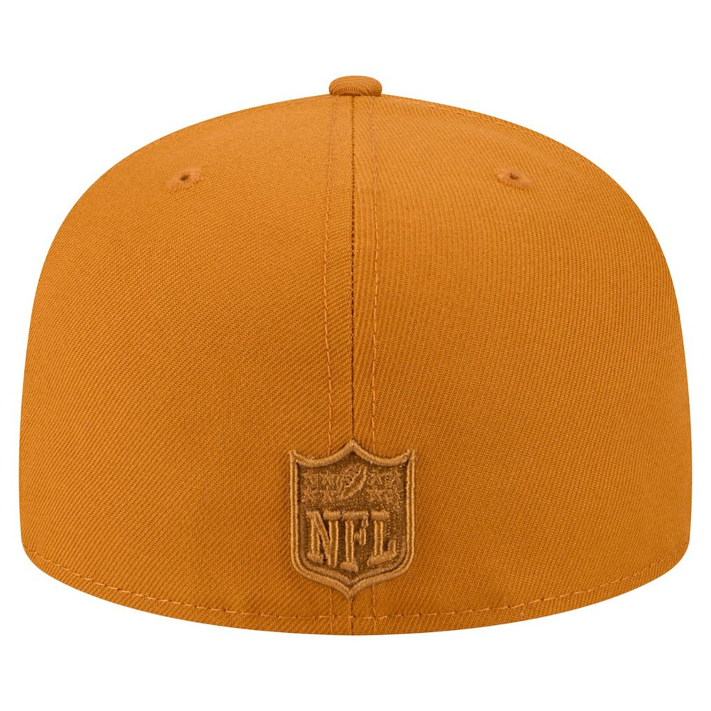 Washington Commanders New Era Color Pack A-Frame 59FIFTY Fitted Hat - Brown Hats