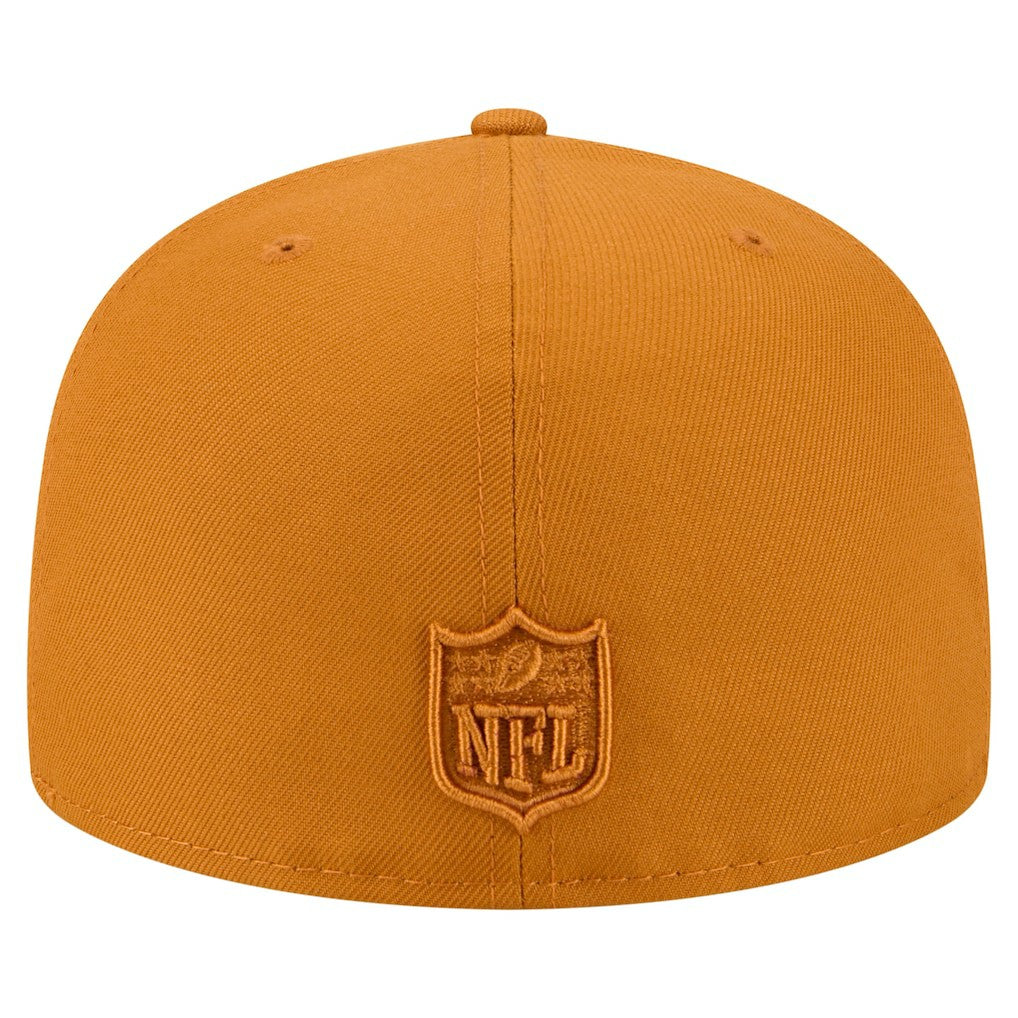 Cincinnati Bengals New Era Color Pack A-Frame 59FIFTY Fitted Hat - Brown Hats