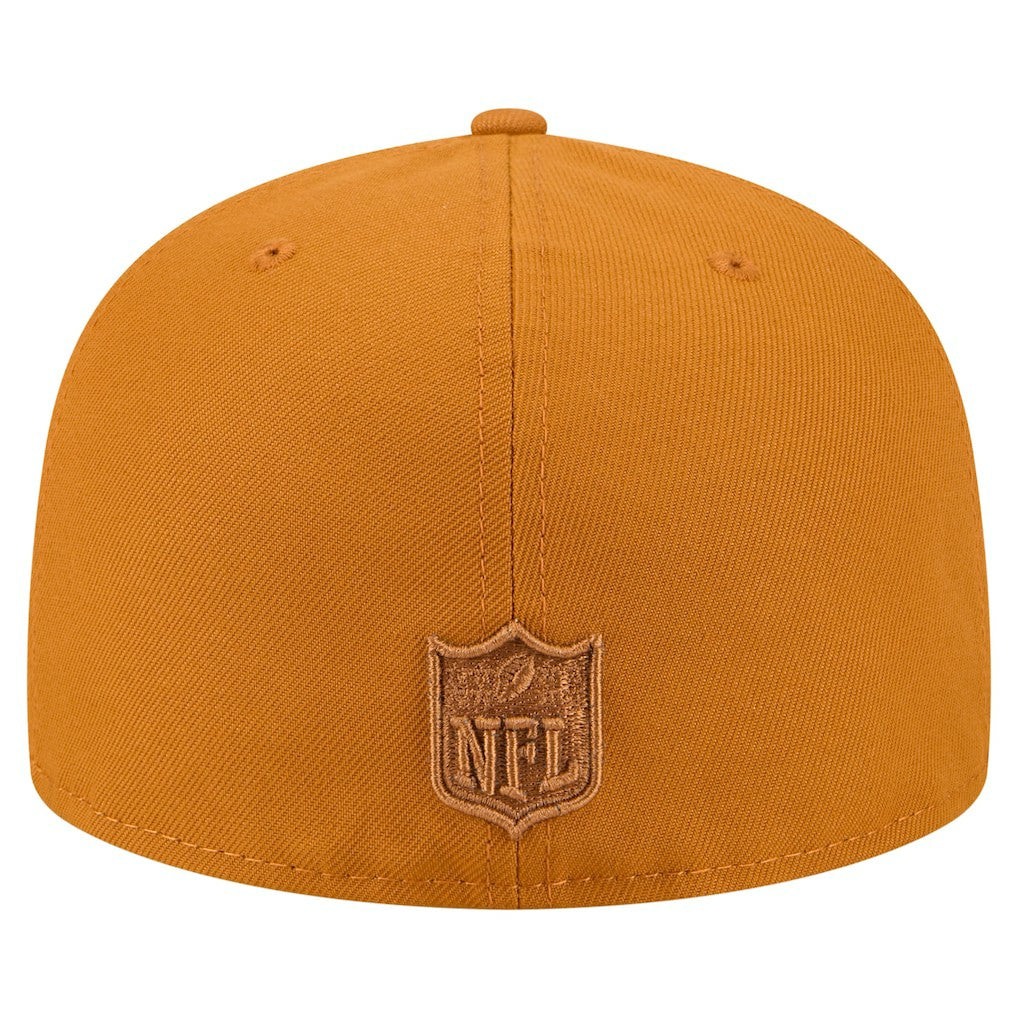 Cleveland Browns New Era Color Pack A-Frame 59FIFTY Fitted Hat - Brown Hats