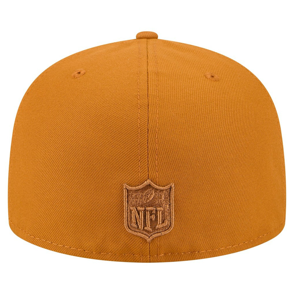 Cleveland Browns New Era Color Pack A-Frame 59FIFTY Fitted Hat - Brown Hats