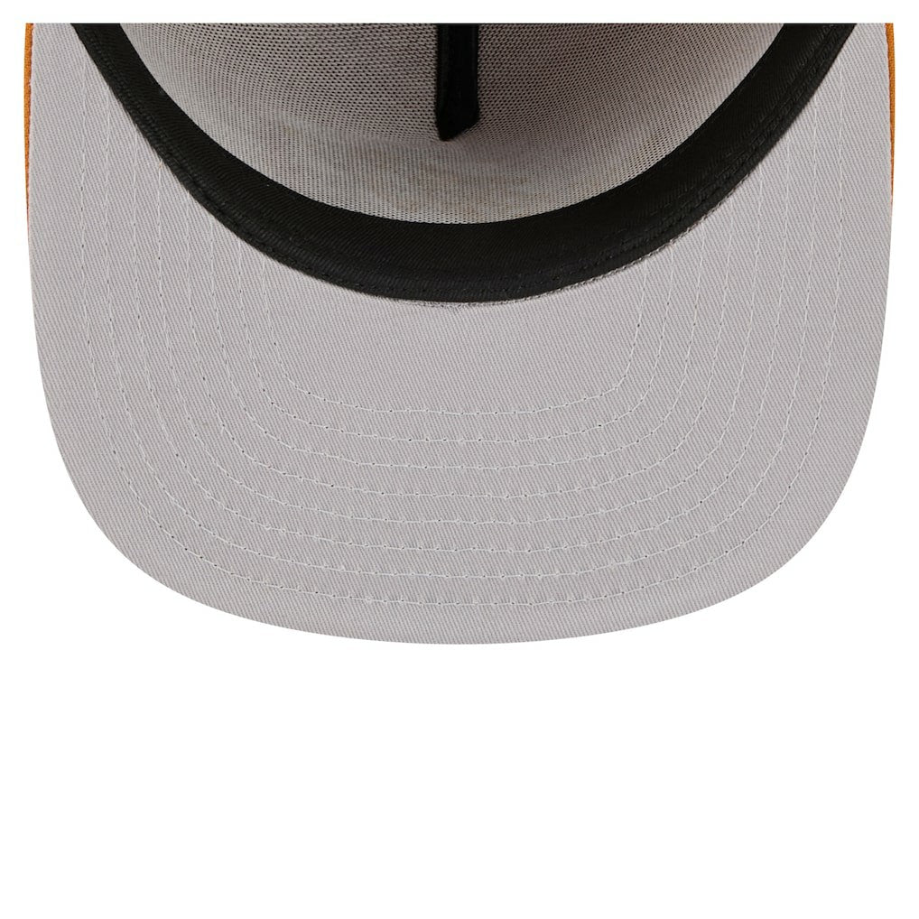 Miami Dolphins New Era Color Pack A-Frame 59FIFTY Fitted Hat - Brown Hats