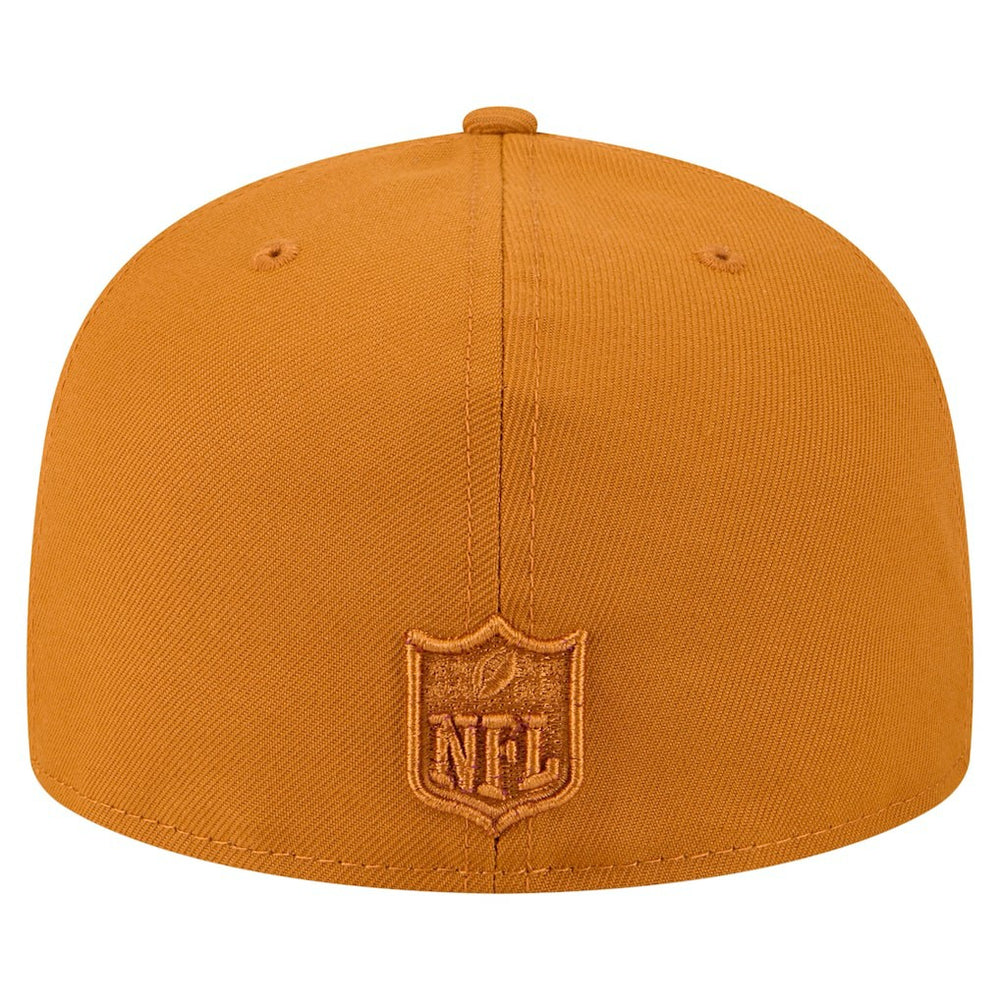 Minnesota Vikings New Era Color Pack A-Frame 59FIFTY Fitted Hat - Brown Hats
