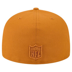 Minnesota Vikings New Era Color Pack A-Frame 59FIFTY Fitted Hat - Brown Hats