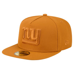New York Giants New Era Color Pack A-Frame 59FIFTY Fitted Hat - Brown Hats