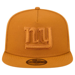 New York Giants New Era Color Pack A-Frame 59FIFTY Fitted Hat - Brown Hats