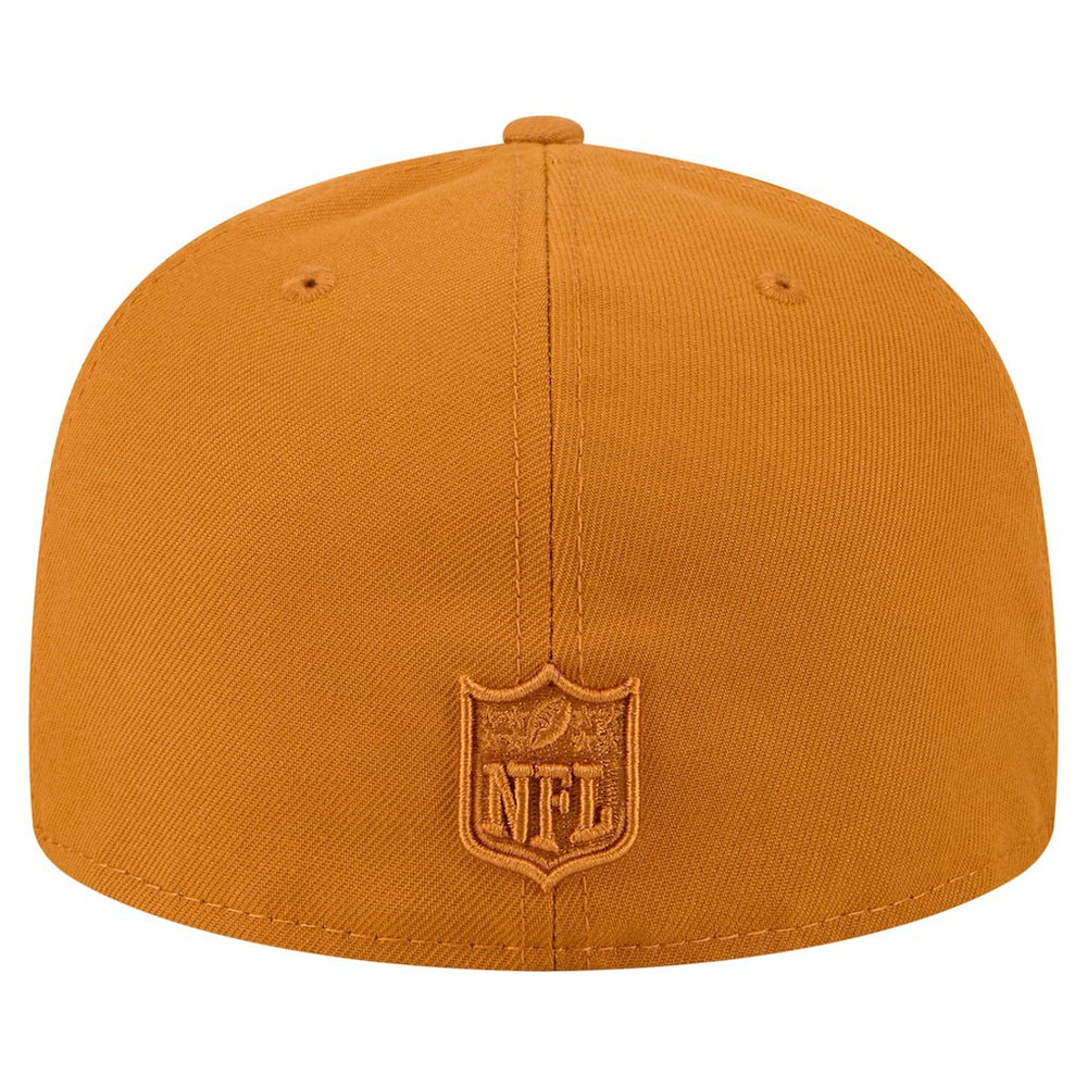 New York Giants New Era Color Pack A-Frame 59FIFTY Fitted Hat - Brown Hats
