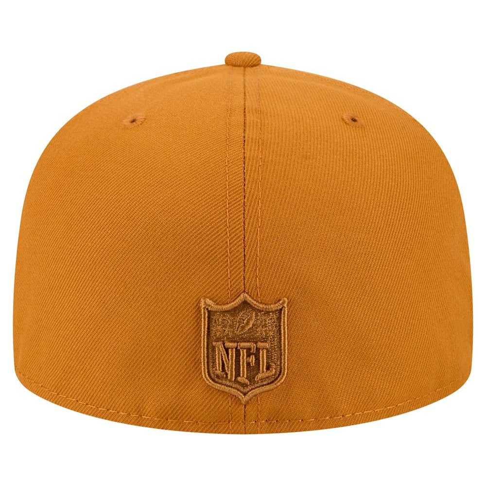 Kansas City Chiefs New Era Color Pack A-Frame 59FIFTY Fitted Hat - Brown Hats