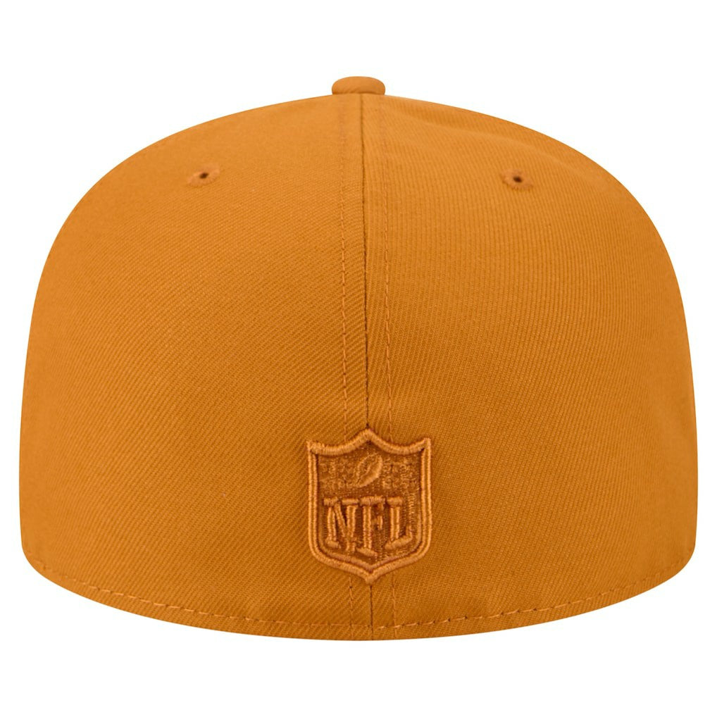 Las Vegas Raiders New Era Color Pack A-Frame 59FIFTY Fitted Hat - Brown Hats