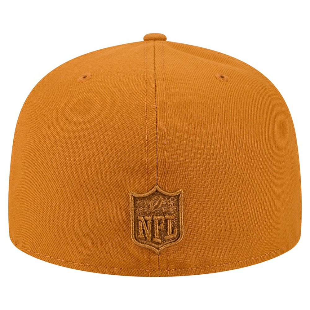 Los Angeles Rams New Era Color Pack A-Frame 59FIFTY Fitted Hat - Brown Hats