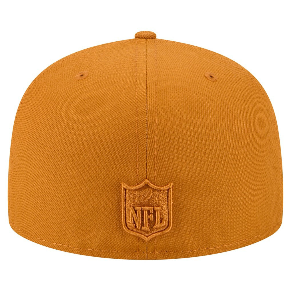 San Francisco 49ers New Era Color Pack A-Frame 59FIFTY Fitted Hat - Brown Hats