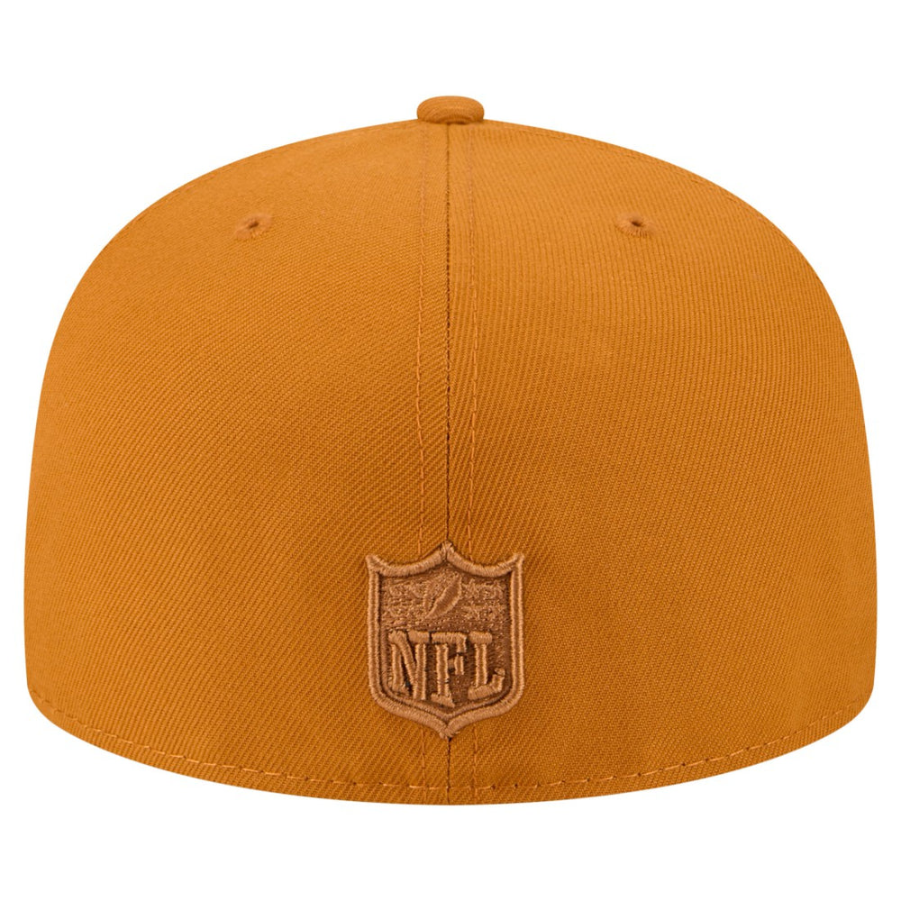 Tampa Bay Buccaneers New Era Color Pack A-Frame 59FIFTY Fitted Hat - Brown Hats