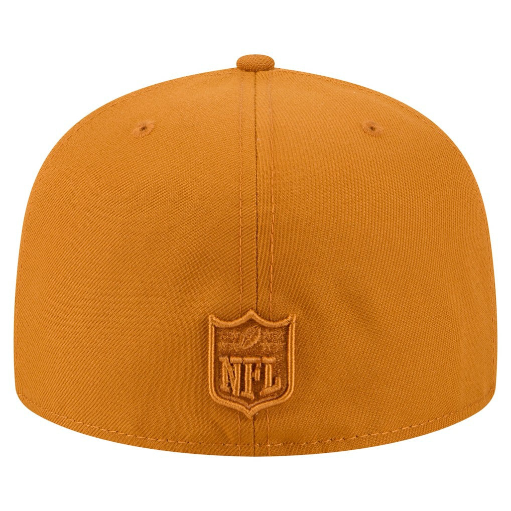 Atlanta Falcons New Era Color Pack A-Frame 59FIFTY Fitted Hat - Brown Hats